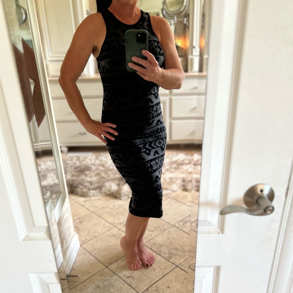 Express M racerback fitted dress